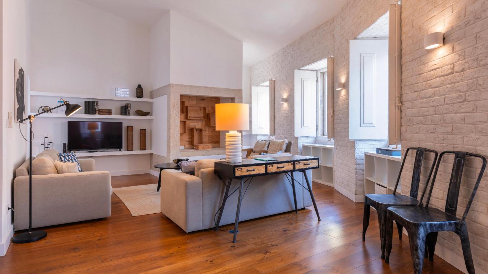 Charming 3Bdr Duplex In City Center By Lovelystay Лиссабон Экстерьер фото