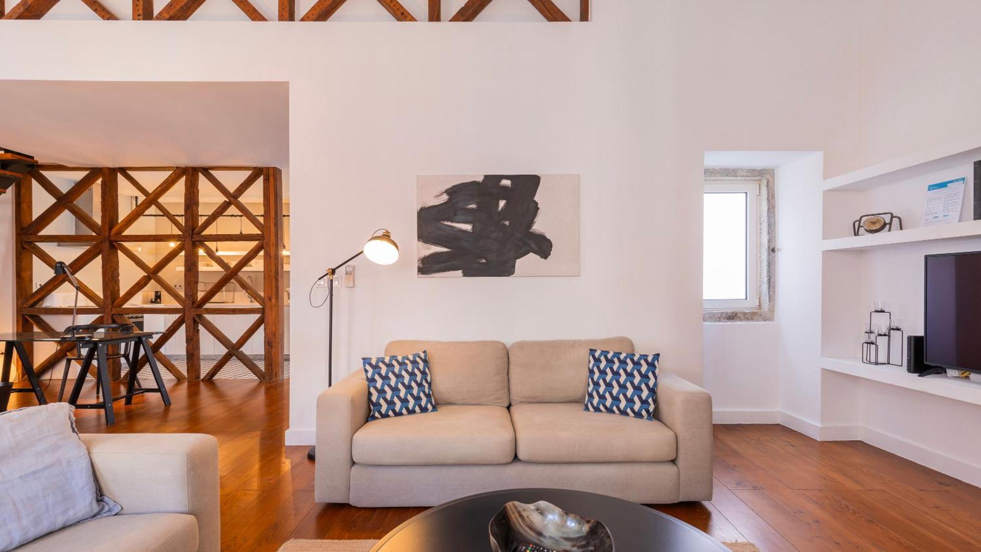 Charming 3Bdr Duplex In City Center By Lovelystay Лиссабон Экстерьер фото