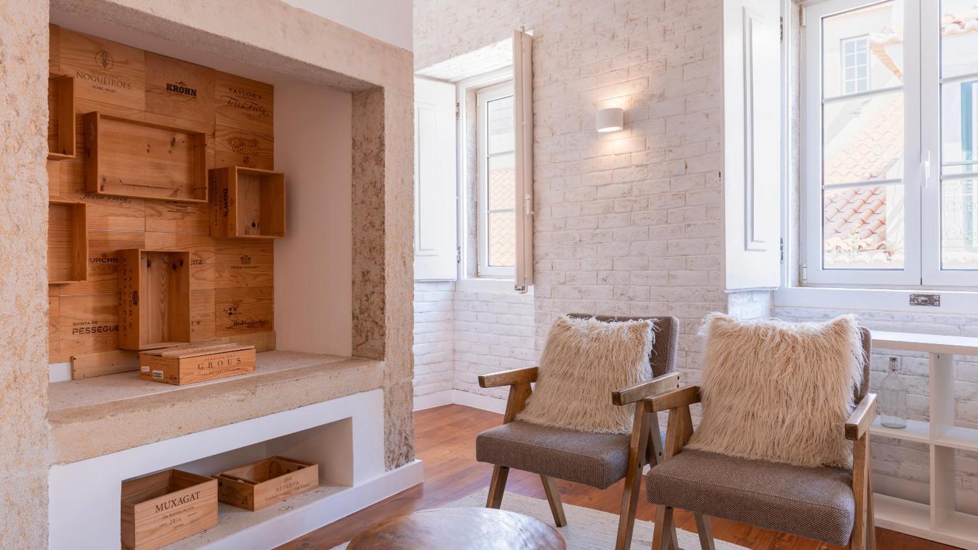 Charming 3Bdr Duplex In City Center By Lovelystay Лиссабон Экстерьер фото